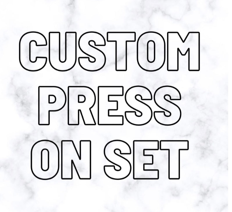 Custom Acrylic Press on Set