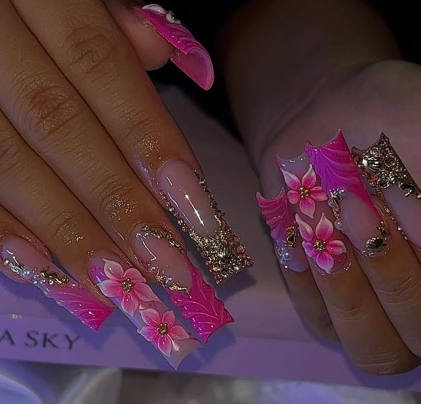Pink Blossom Drip